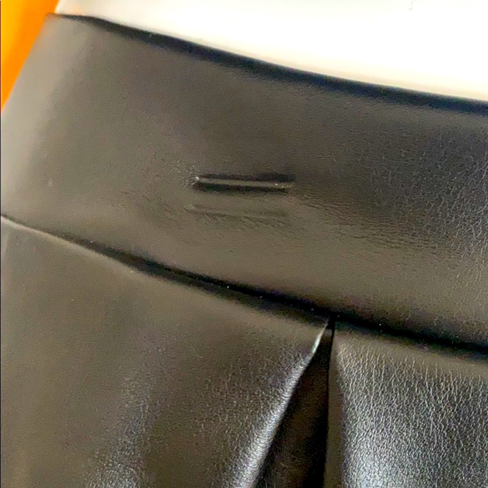 Faux Leather Skirt - Picture 2 of 3
